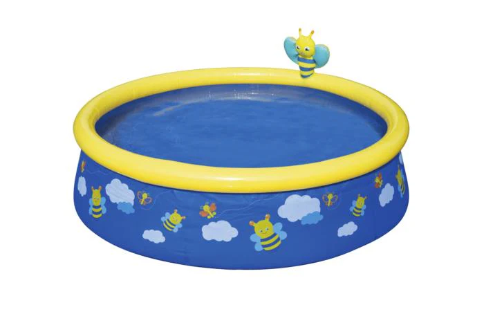 Bestway (57326) Portable Above Ground Fast Set Spray Pool For Kids 5ft x 1.24ft - Image 6