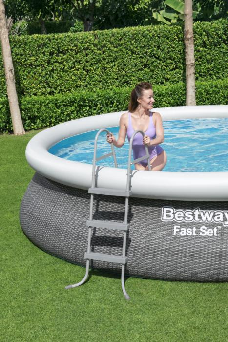 Bestway (57372) Above Ground Portable Fast Set Pool 15ft x 4 ft - Image 5
