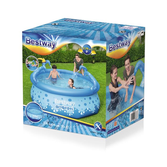 Bestway (57397) Above Ground Portable Octo Pool 9ft x 3ft - Image 3