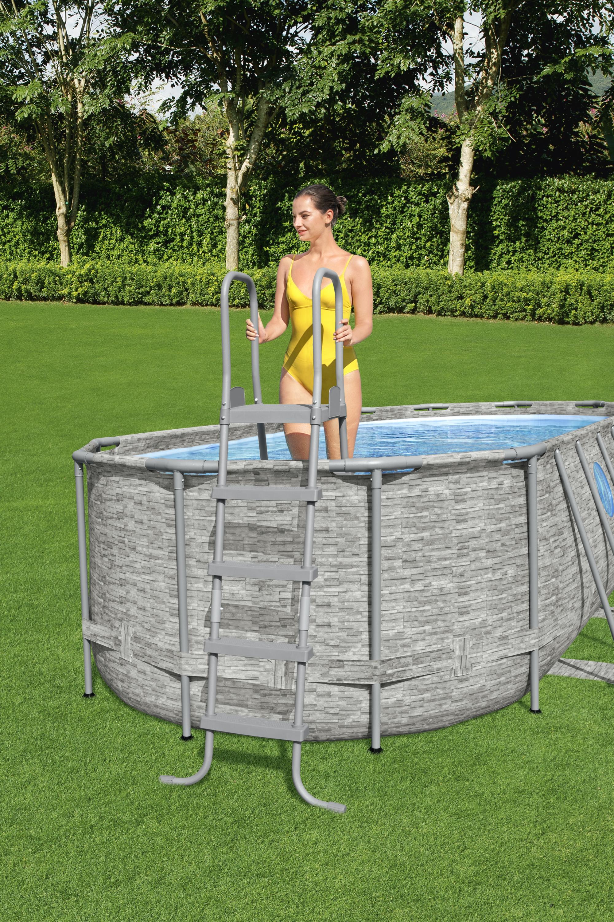 Bestway (58337) Above Ground Swimming Pool Ladder 52"/1.32m - Image 5