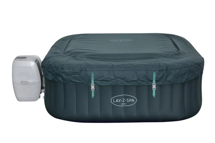 Bestway (60015) Above Ground Portable Lay-Z-Spa Ibiza AirJet 71" x 71" x 26"/1.80m x 1.80m x 66cm - Image 5