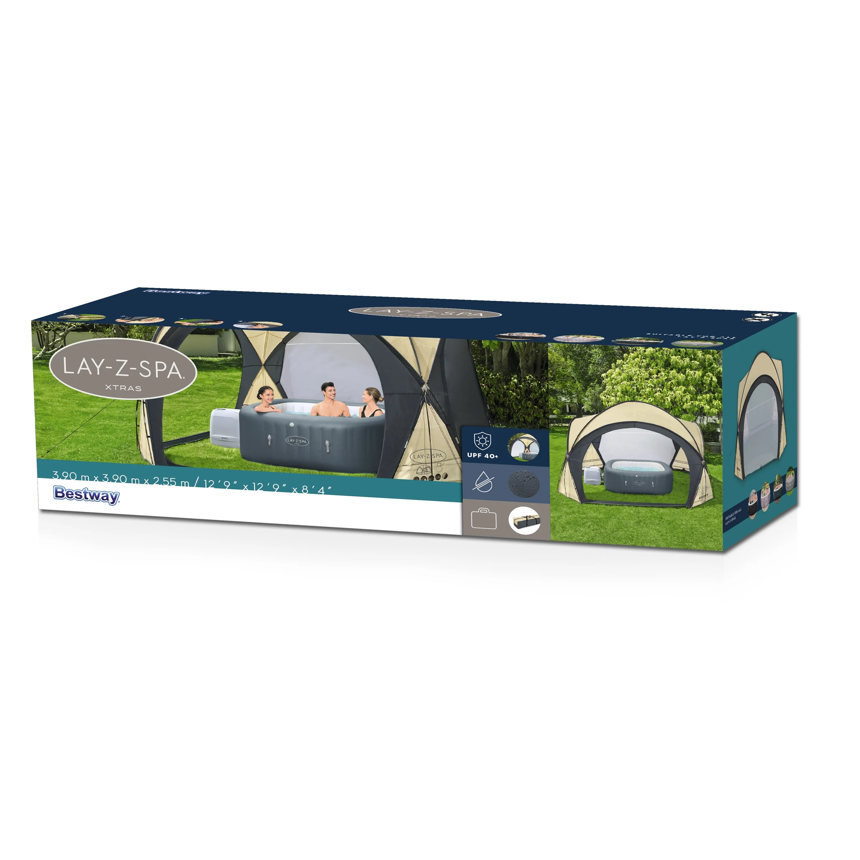 Bestway (60305) Lay-Z-Spa® 12'9" x 12'9" x 8'4"/3.90m x 3.90m x 2.55m Dome - Image 13