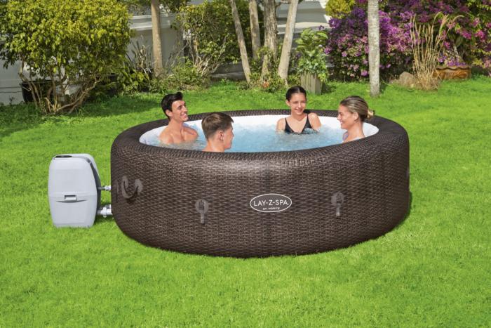 Bestway (60023) Above Ground Portable Lay Z Spa st mortiz 85in×28 in / 7ft x 2.3ft - Image 2