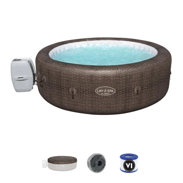 Bestway (60023) Above Ground Portable Lay Z Spa st mortiz 85in×28 in / 7ft x 2.3ft - Image 4