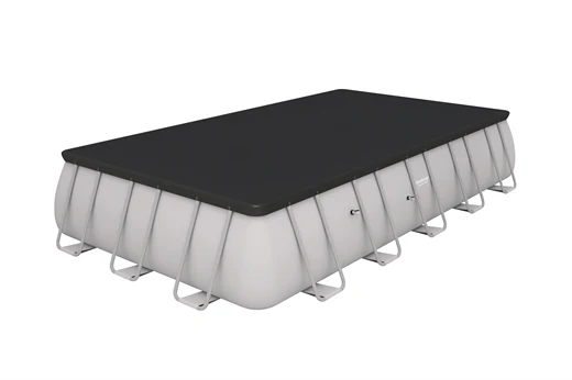 Bestway 56470 Above Ground Power Steel 22.01ft x 12ft x 4.33ft/6.71m x 3.66m x 1.32m Rectangular Pool Set - Image 2