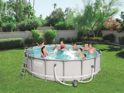 Bestway (56451) Above Ground Power Steel Pool Set 16.01ft x 4ft/4.88m x 1.22m - Image 2