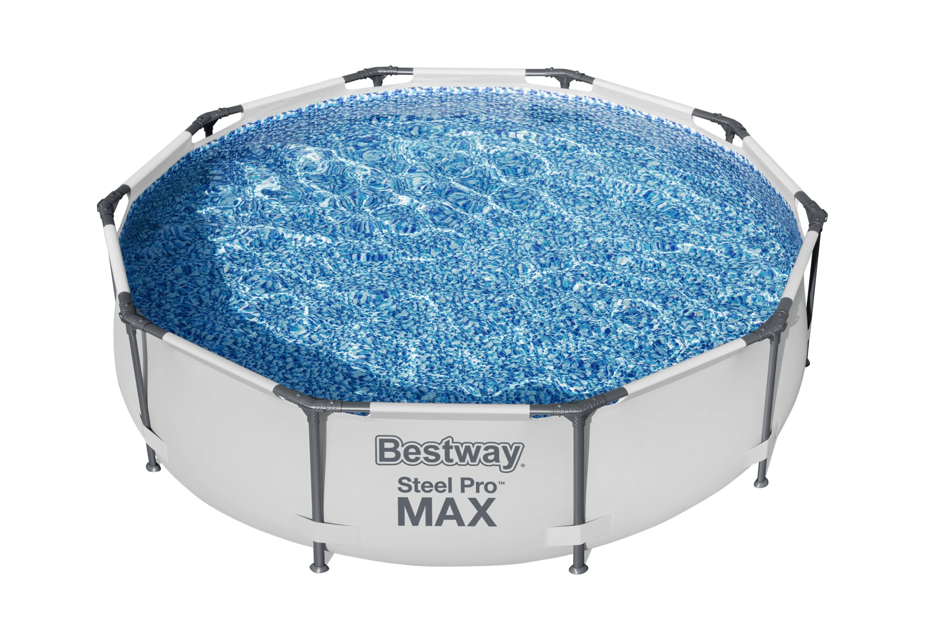 Bestway 56408 Round Above Ground Portable Swimming Pools For Kids And Adults 10ft x 2.49ft/3.05m x 76cm - Image 5
