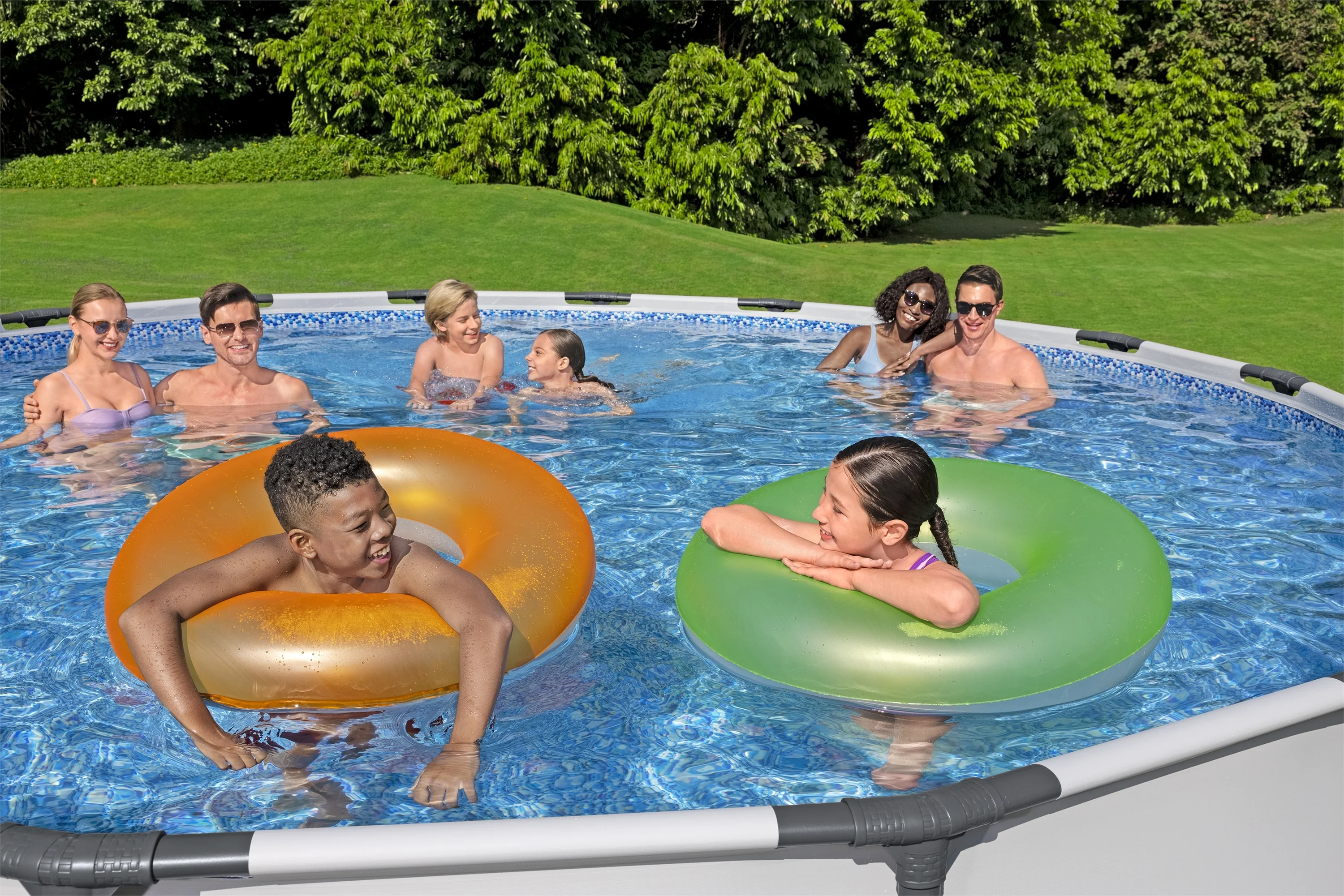 Bestway (56462) Above Ground Portable Swimming Pool Family Set 18ft x 4ft/5.49m x 1.22m - Image 6