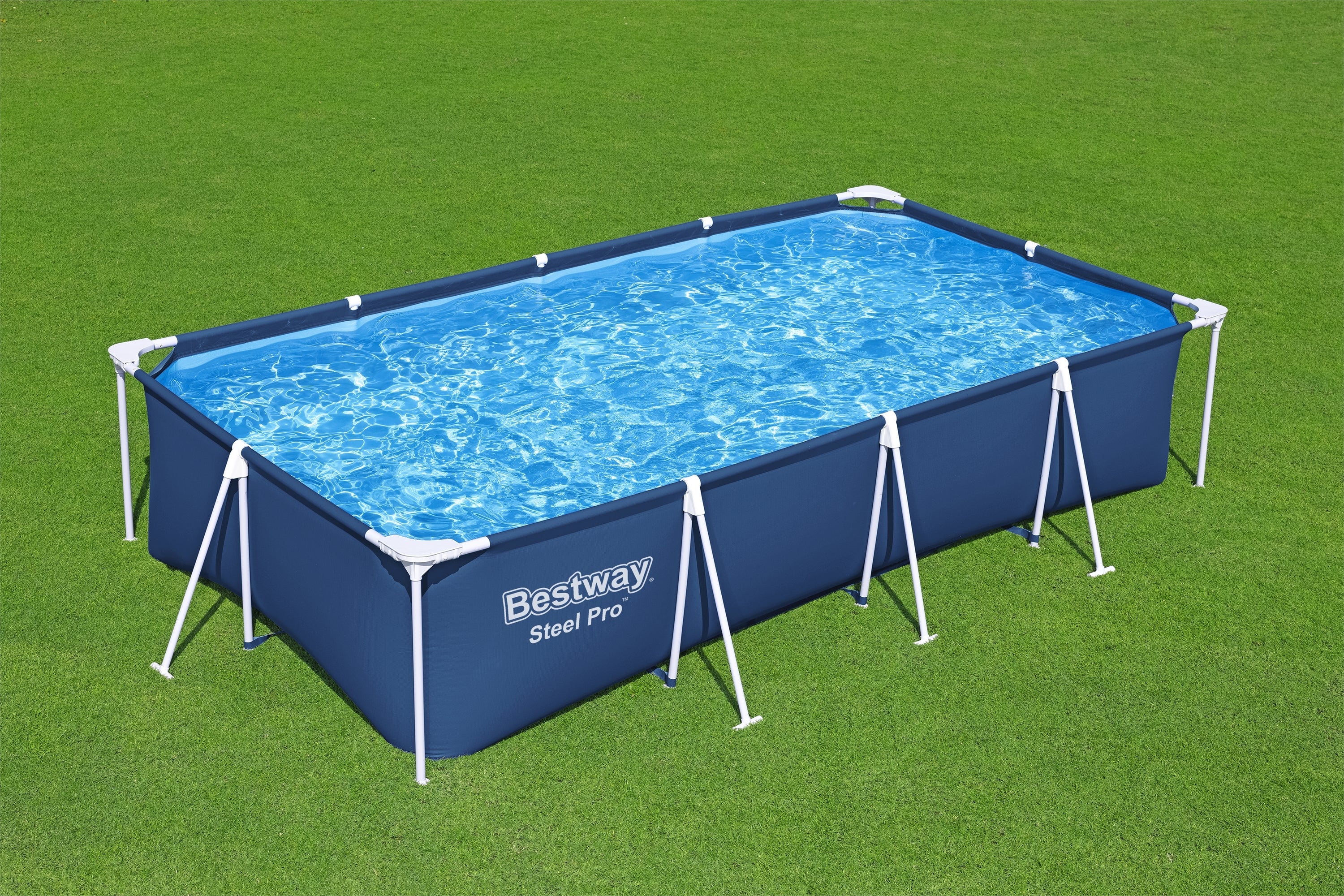 Bestway (56424) Portable Swimming Pool For Adults 13.12 ft x 6.92 ft x 2.62 ft / 4.00m x 2.11m x 81cm - Image 4