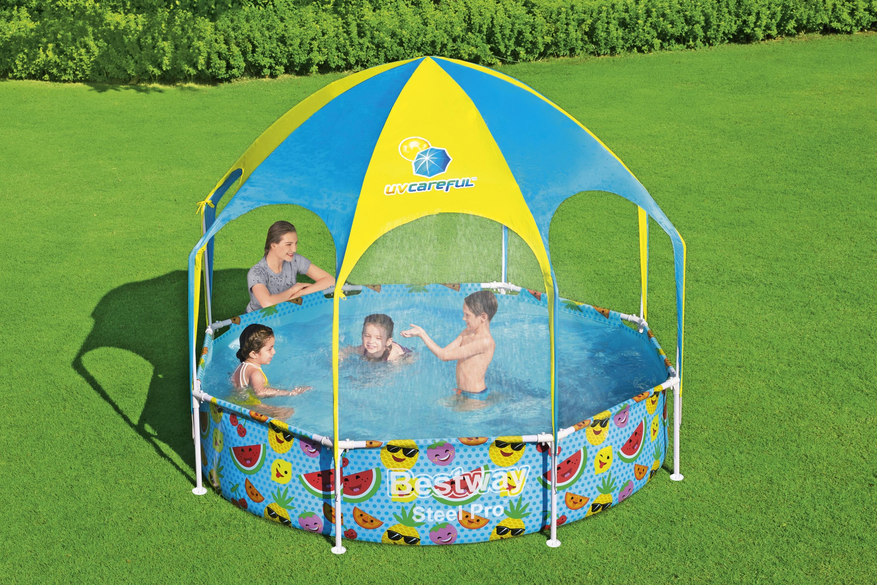 Bestway (56432) Portable Swimming Pool For Adults 8ft x 1.67ft - Image 5