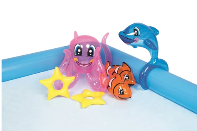 Bestway Aquarium Swimming Pool For Kids 7'10" x 6'9" x 34"/2.39m x 2.06m x 86cm - Image 2