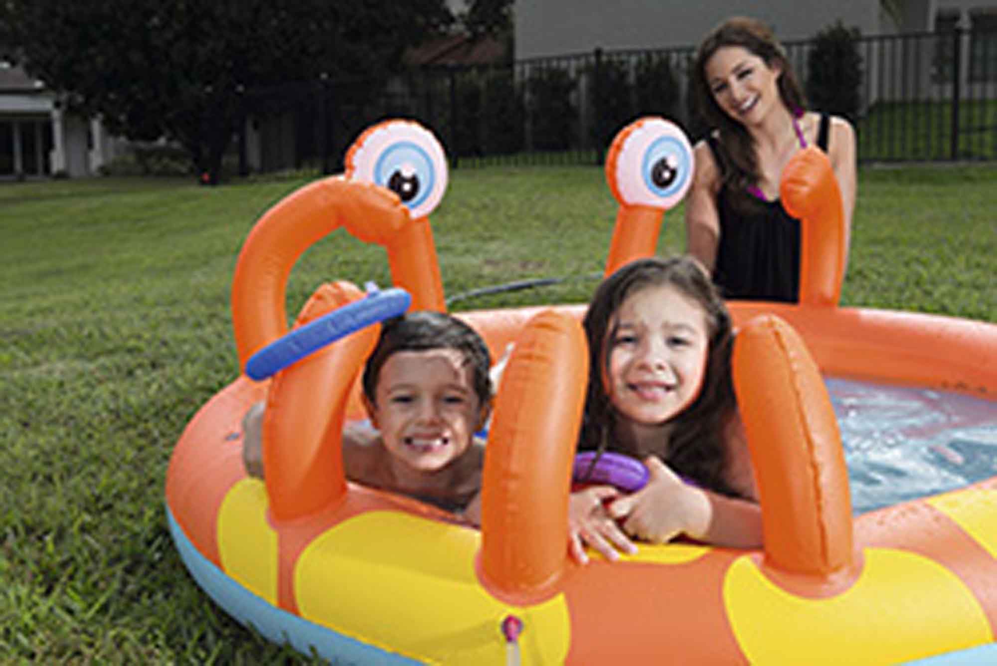Bestway Crab Bathing Swimming Pool For Kids 65" x 59" x 25"/5.4 ft x 4.9 ft x 2 ft - Image 5