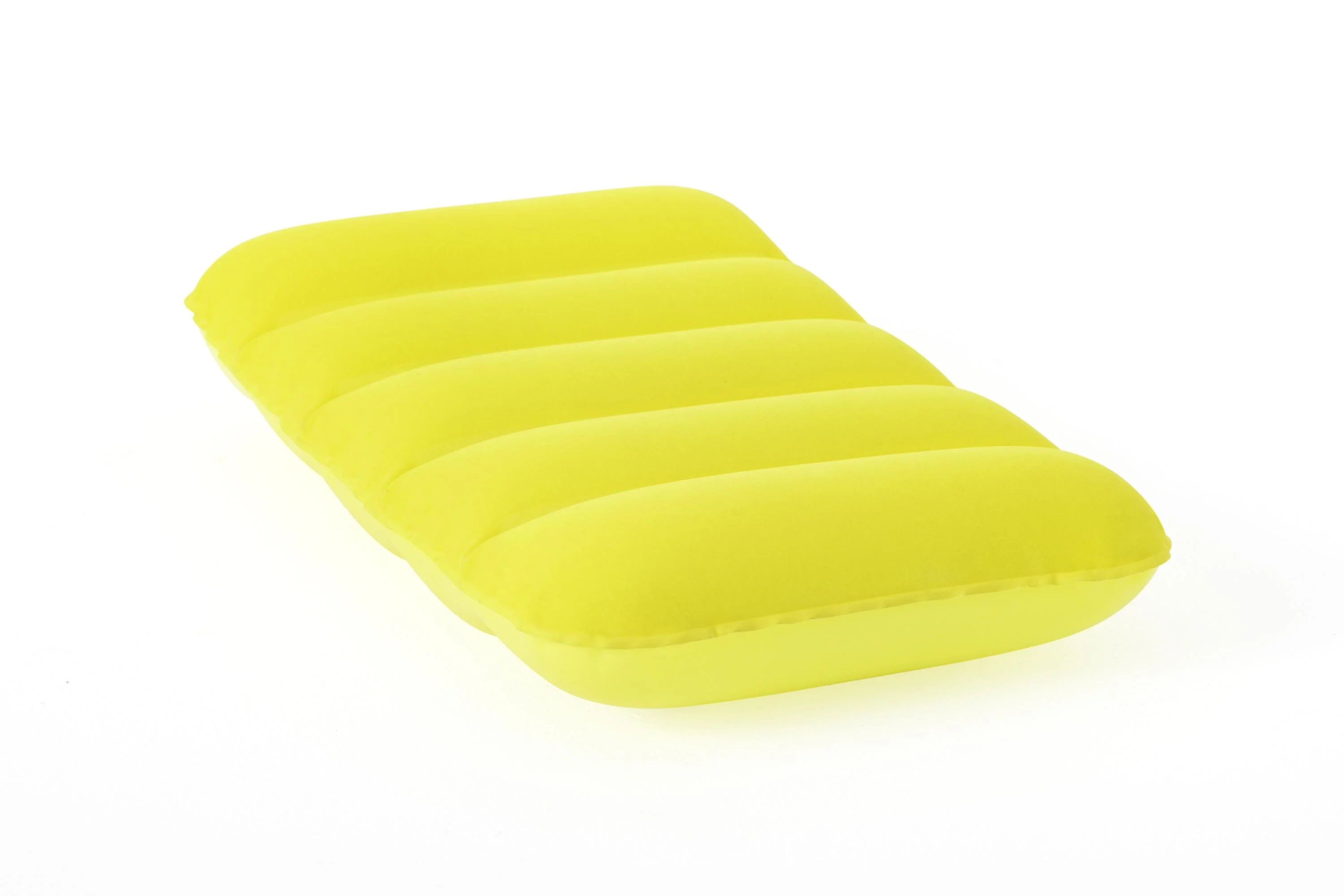 Bestway (67485) Flocked Air Travel Pillow 1.2ft x 0.7ft x 0.2ft /38cm x 24cm x 9cm - Image 2