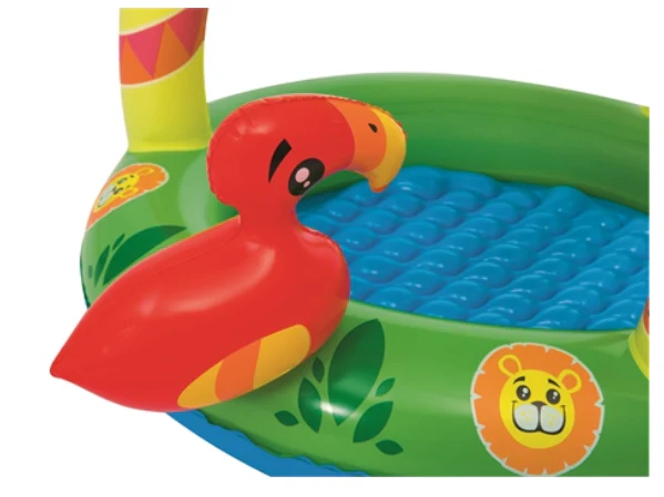 Bestway (52179) Friendly Jungle Play Swimming Pool For Kids 39" x 36" x 28"/3.2 Ft x 2.9Ft x 2.3 Ft - Image 2