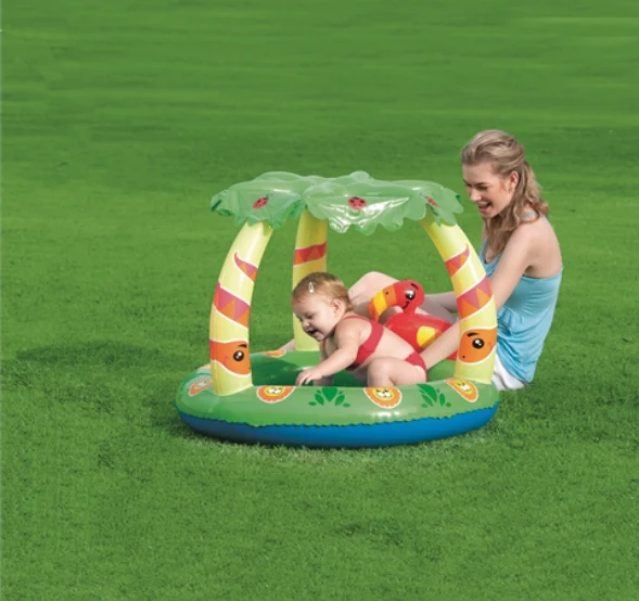Bestway (52179) Friendly Jungle Play Swimming Pool For Kids 39" x 36" x 28"/3.2 Ft x 2.9Ft x 2.3 Ft - Image 3
