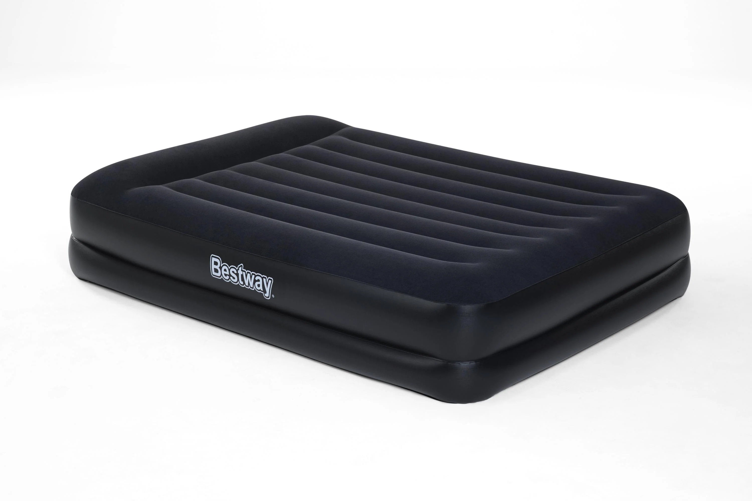 (67403) Bestway® Inflatable Air Bed- Single Bed For Home With Built-in AC pump 80" x 60" x 18"/2.03m x 1.52m x 46cm (67403)