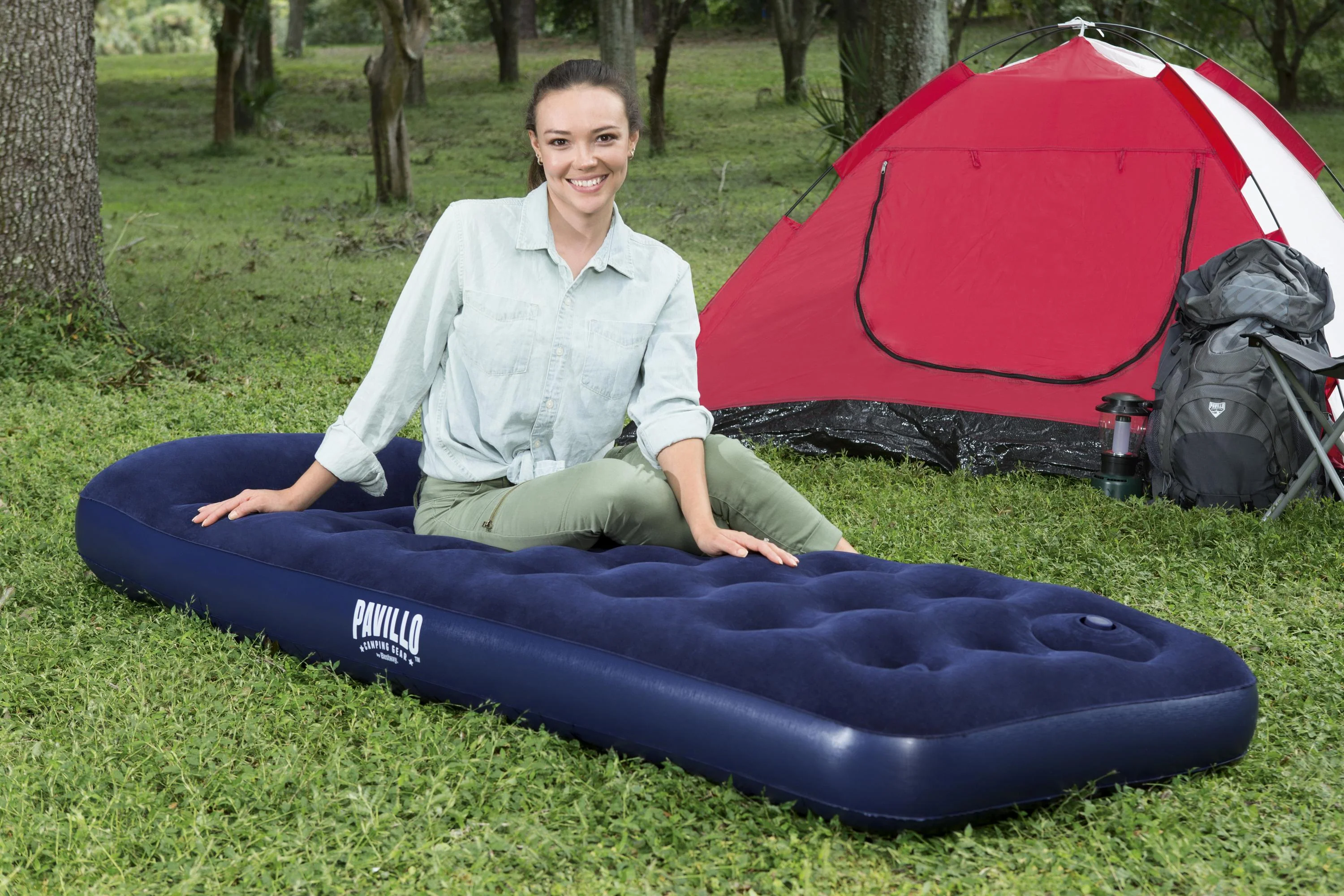 Bestway (67223) Airbed Built in Foot Pump 6.0ft x2.4ft x0.9ft /1.85m x 76cm x 28cm - Image 7