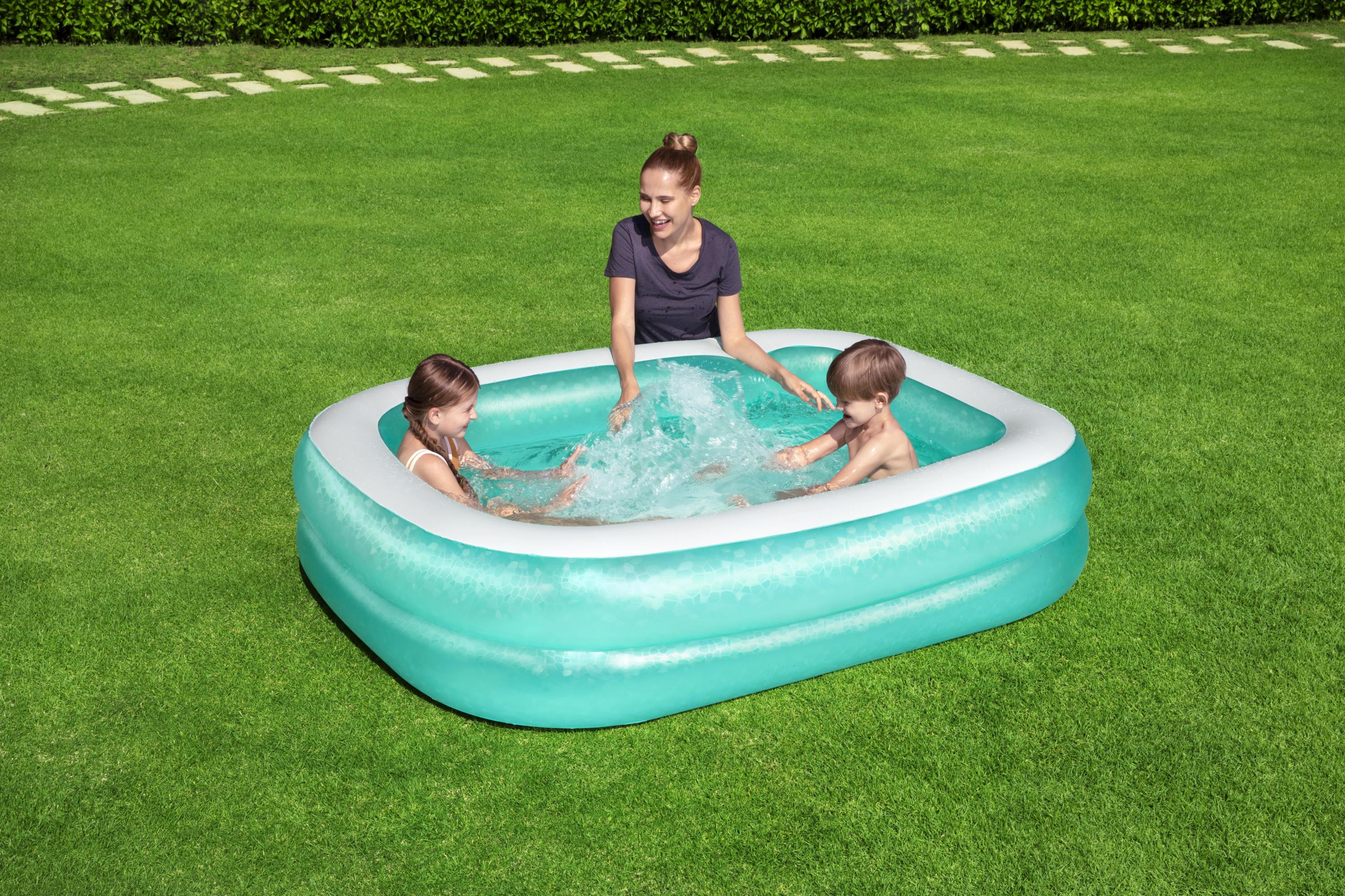 Bestway 54005 inflatable family Pool 6.7 ft x 5ft x 20"