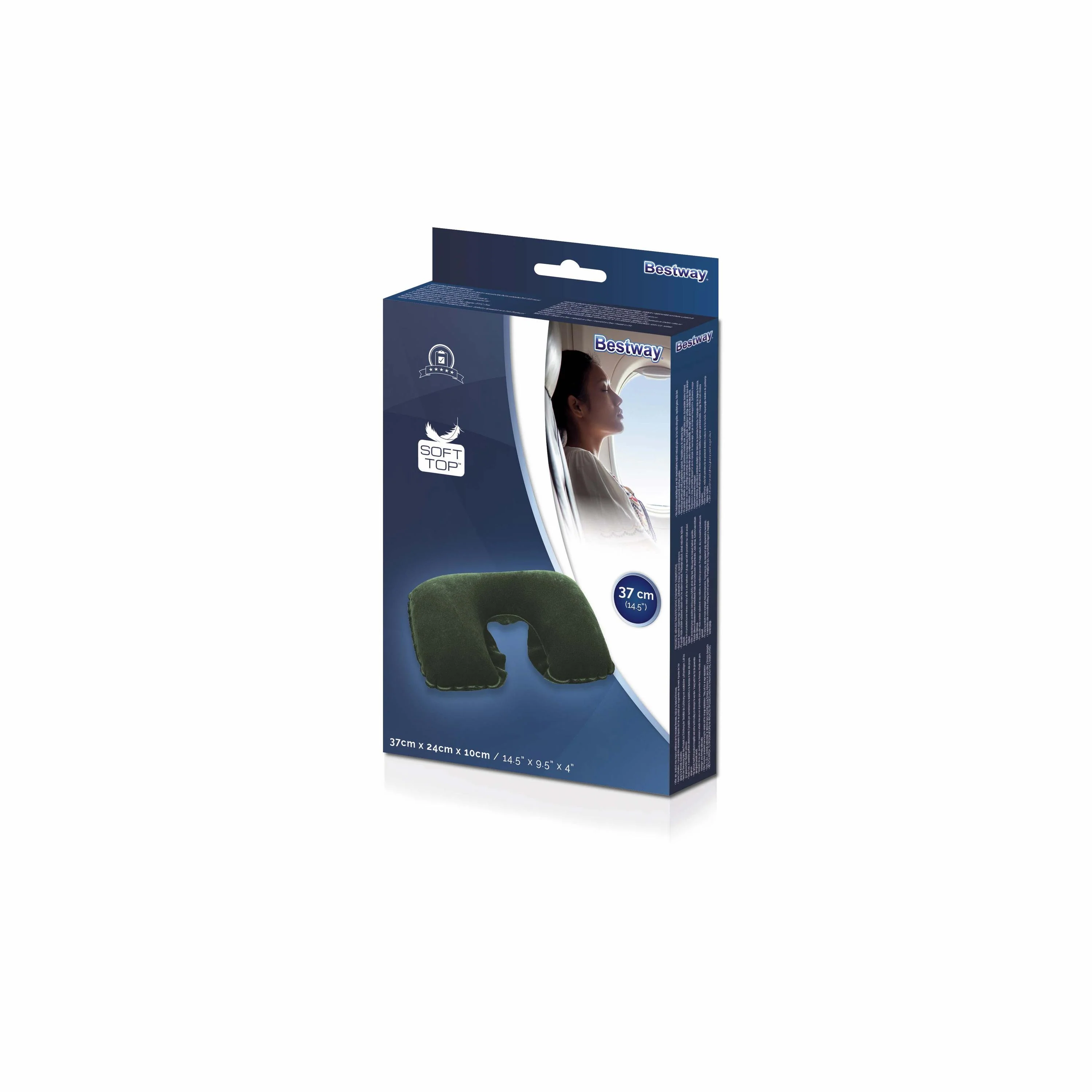 Bestway (67006) Inflatable Neck Rest 1.21ft x 0.78ft x 0.32ft /37cm x 24cm x 10cm - Image 7