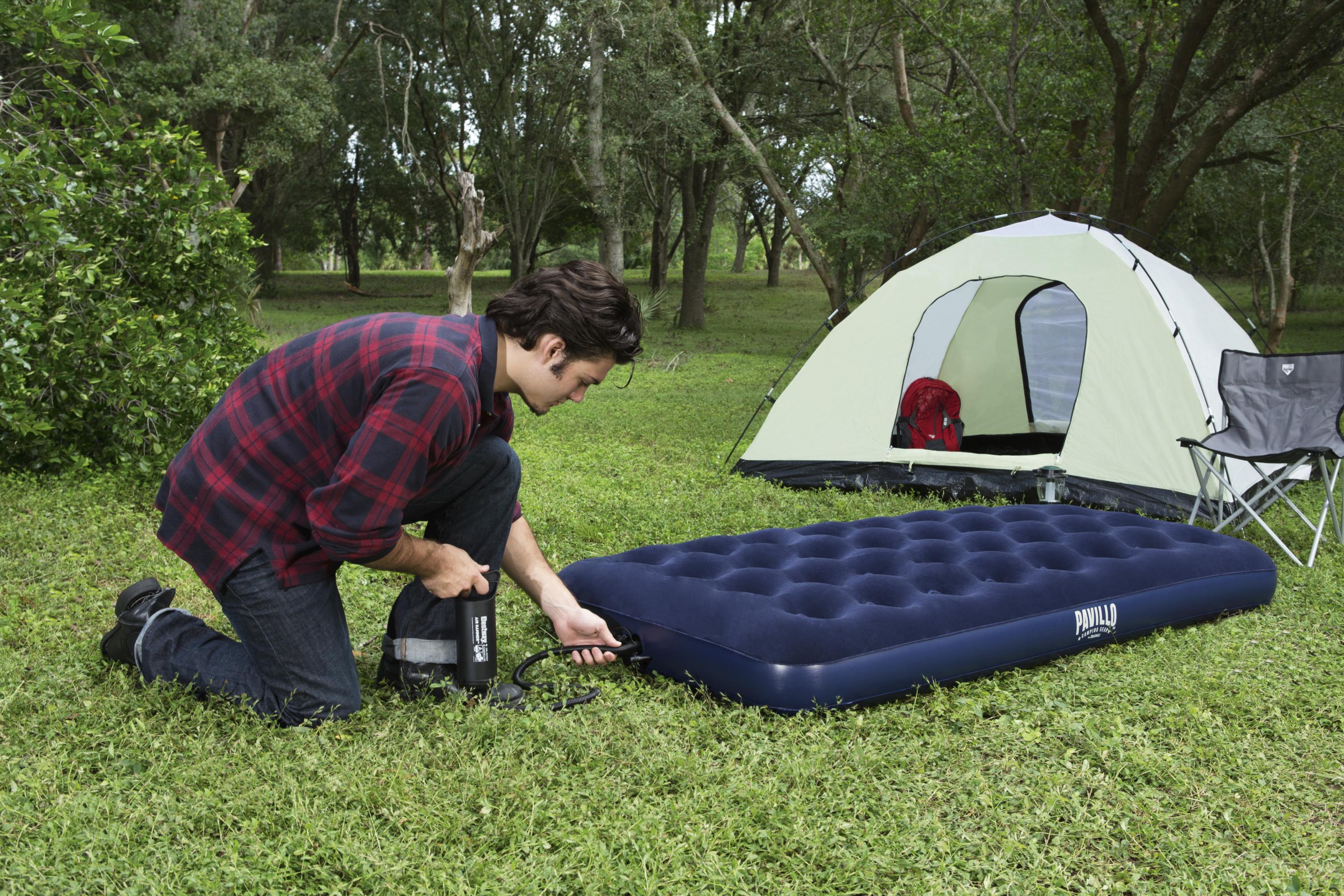 ( 67001 ) Bestway® 6.17 ft x 3.25 ft x 0.73 ft. Air inflatable Mattress Twin - Image 4