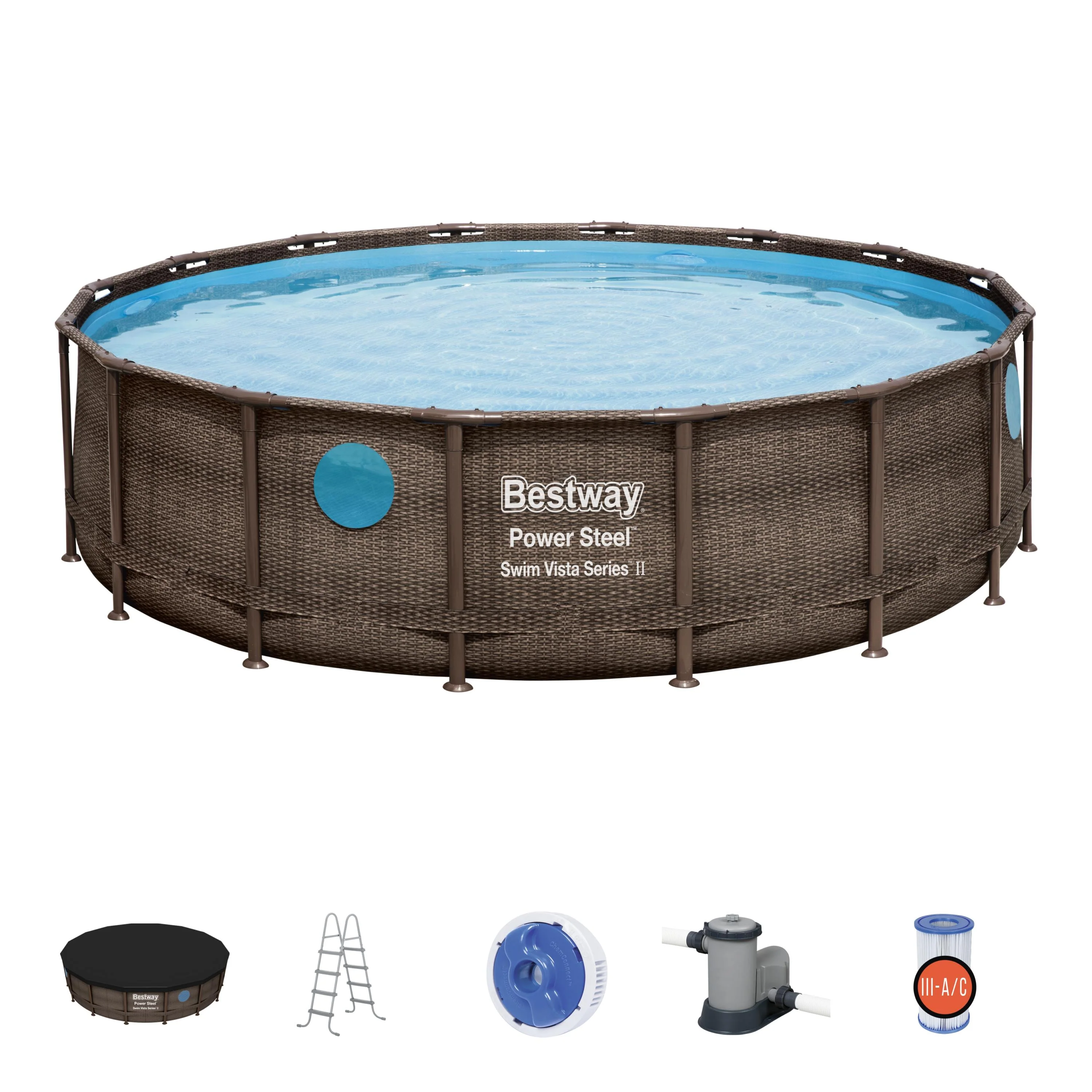 56725 Bestway Portable Swimming Pool Swim Vista Series™ 16' x 48"
