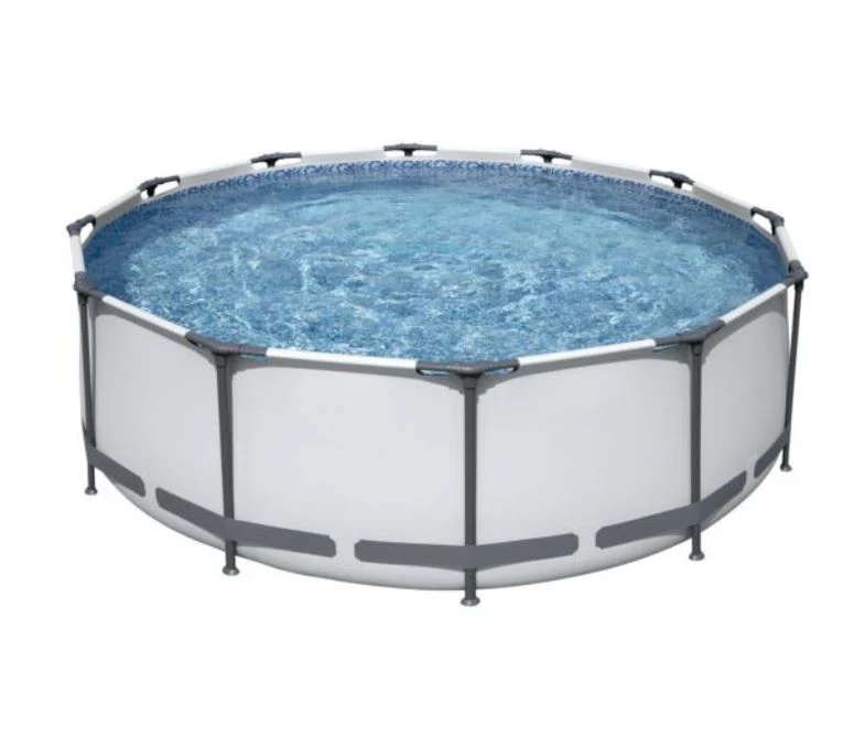 Bestway (56260) Above Ground Steel Pro Max Steel Frame Portable Swimming Pool Set with Filter Pump 12ft x 3ft - Image 3