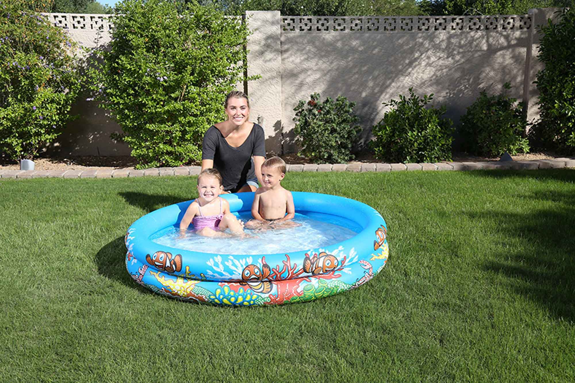 Bestway (51119) Swimming Play Pool For Kids Φ60" x H10"/4.9Ft x Height 0.8Ft - Image 4