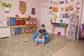 Bestway (75006) Up, In & Over™ 30" x 30"/76cm x 76cm Transparent Child's Chair - Image 12