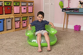 Bestway (75006) Up, In & Over™ 30" x 30"/76cm x 76cm Transparent Child's Chair - Image 13