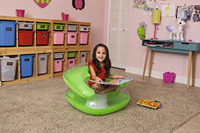 Bestway (75006) Up, In & Over™ 30" x 30"/76cm x 76cm Transparent Child's Chair - Image 16