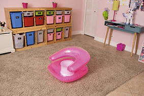 Bestway (75006) Up, In & Over™ 30" x 30"/76cm x 76cm Transparent Child's Chair - Image 4