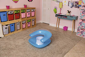 Bestway (75006) Up, In & Over™ 30" x 30"/76cm x 76cm Transparent Child's Chair - Image 5