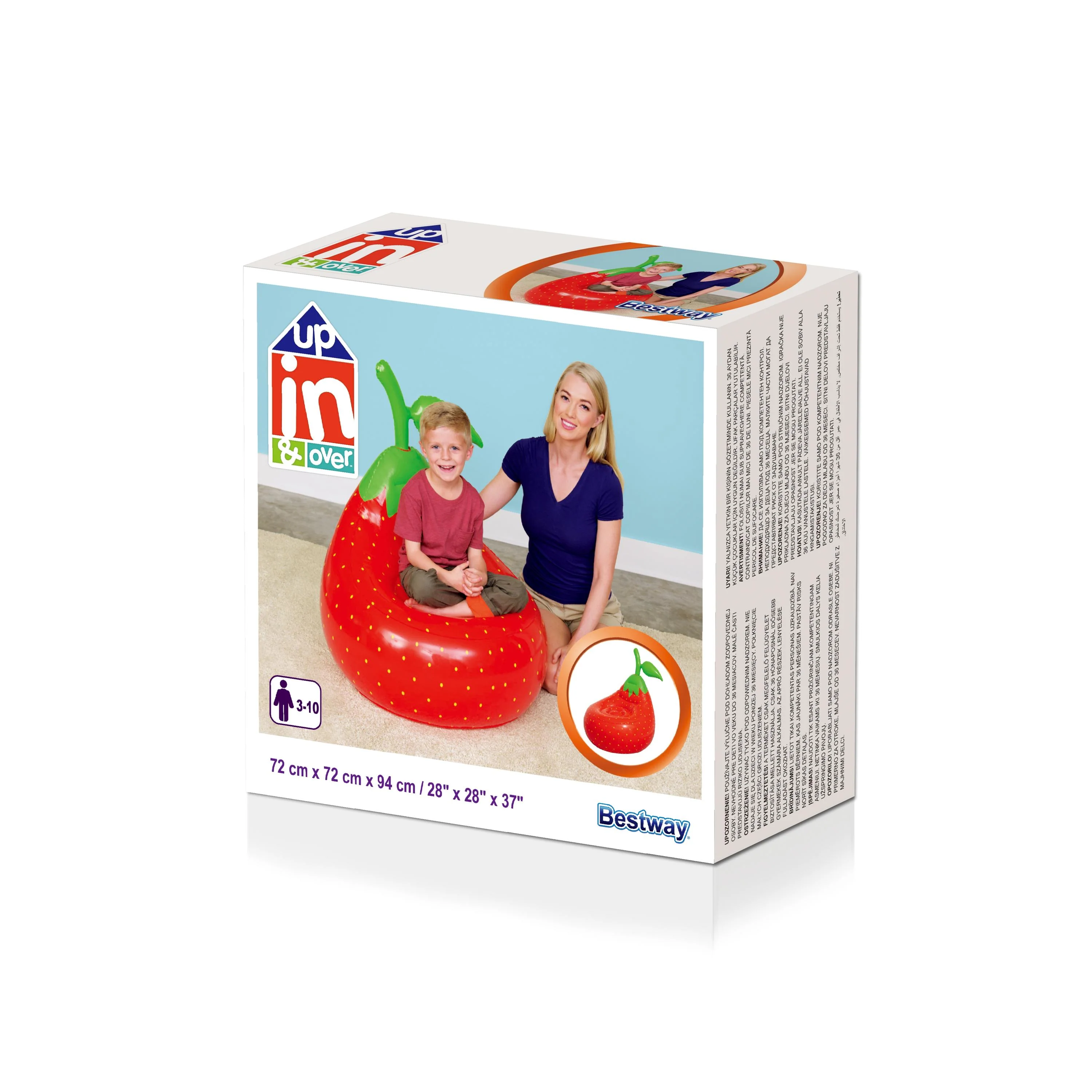 Bestway (75066) Portable Fruit Kiddie Lounge Chair - Image 9